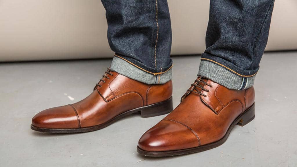 تصویر 2 از کفش چرم مردانه اداری رسمی بدون بند مناسب محیط کاری